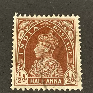 Vintage Air Mail Stamp – King George VI (1937)