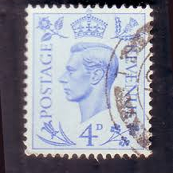Vintage Air Mail Stamp – King George VI (1937) - Image 2