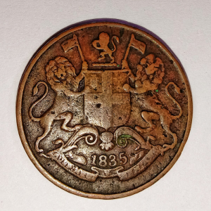 East India Company Quarter Anna (1835)