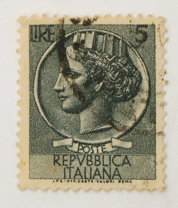 Blue-Grey 1955 Coin of Syracuse