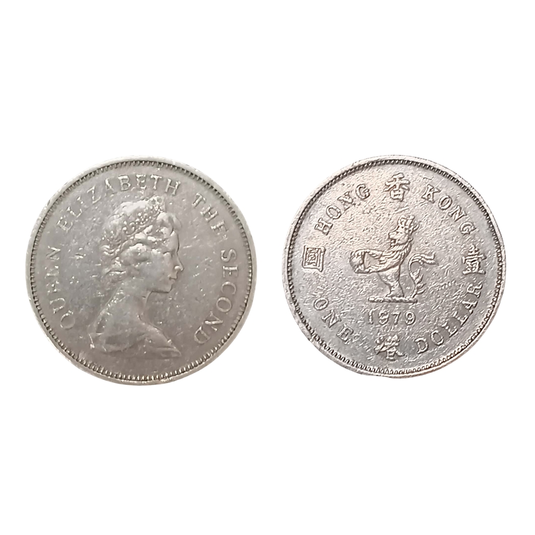 One Dollar Coin – Hong Kong, Queen Elizabeth II (1979)