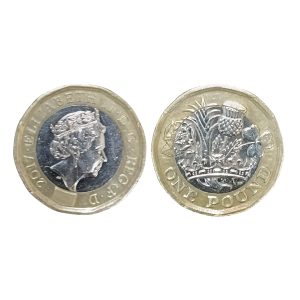 One Pound Coin – UK, Queen Elizabeth II (2017)