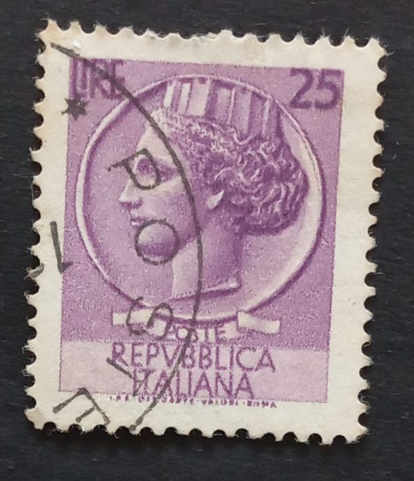 Light Purple Italia Coin – 06.06.1953 (Syracusean Inspired)