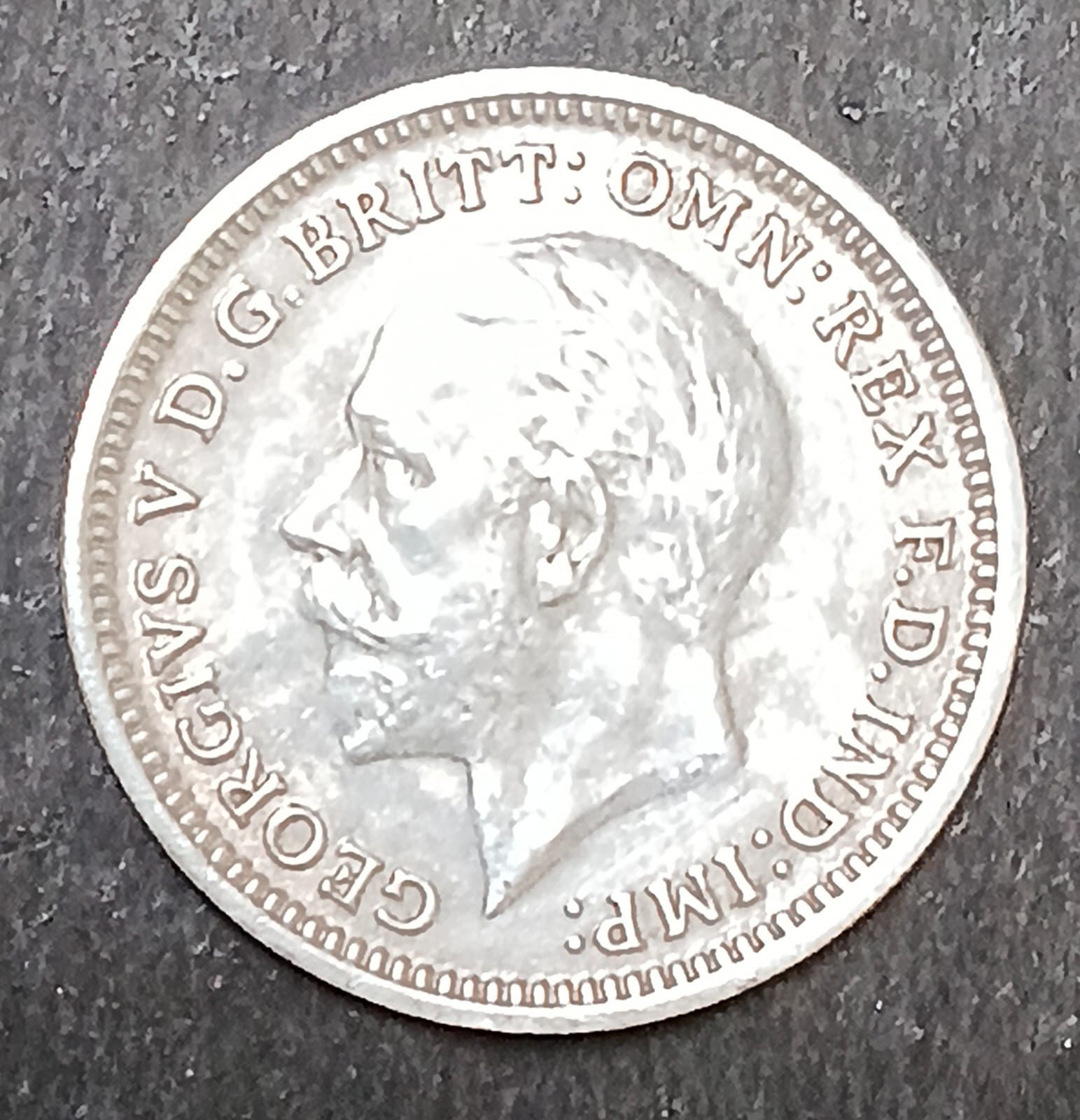 Three Pence Coin – King George V (1936) - Image 2