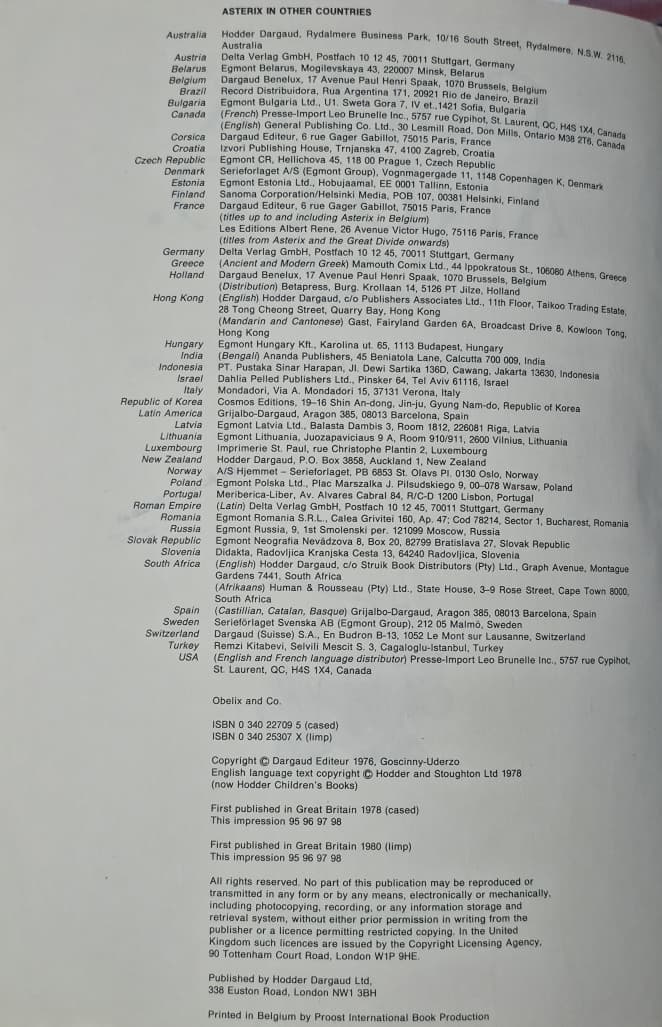 Asterix Obelix and Co. – Comic Book No. 22 – $8 - Image 3