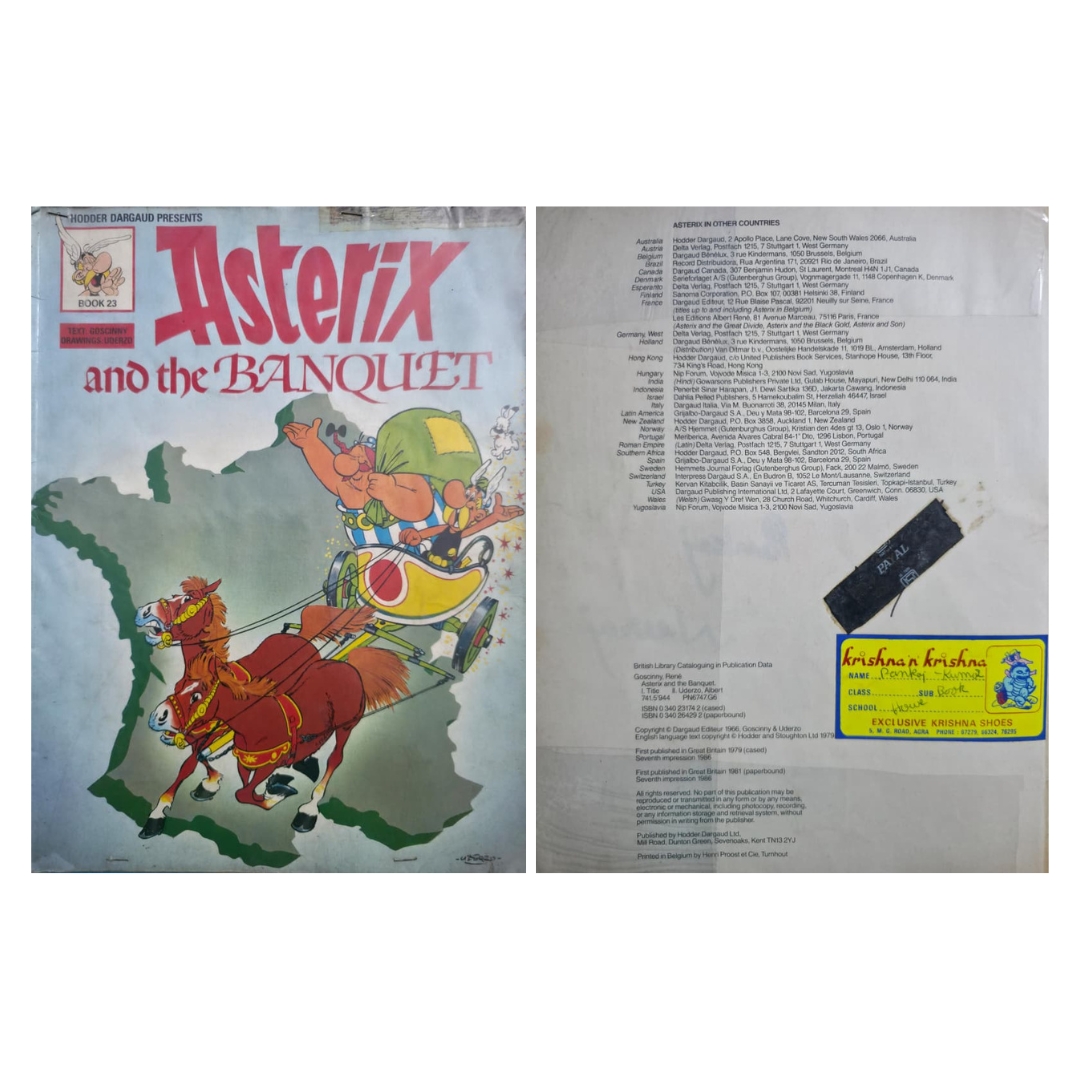 Asterix and the Banquet – Book No. 23 – $7