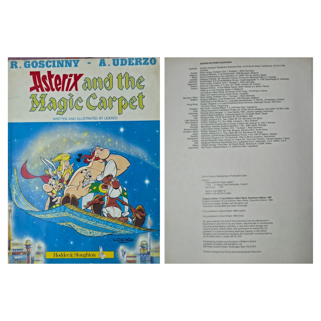 Asterix and the Magic Carpet – Book No. 30 – Vintage Edition – $13.50