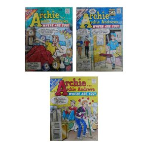 The Archie Digest Library – Archie Andrews “Where Are You?” Digest Magazine (Set of 3 Issues) – $10.50