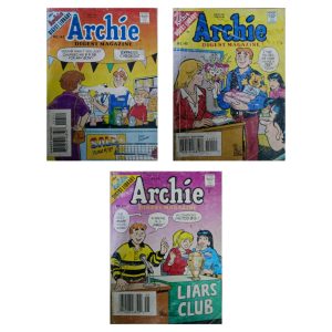 The Archie Digest Library – Archie Digest Magazine (Set of 3 Issues) – $10