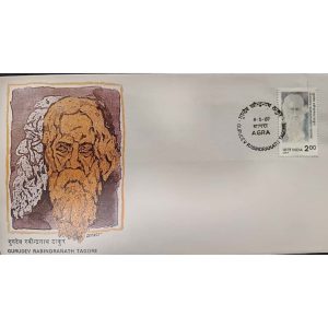 1987 First Day Cover – Gurudev Rabindranath Tagore – $13