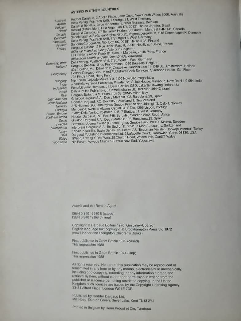 Asterix and the Roman Agent – $10 - Image 3