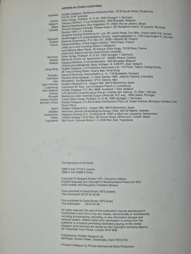 Asterix The Mansions of the Gods – $10 - Image 3