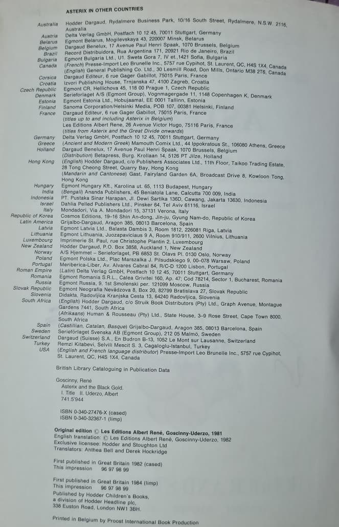 Asterix and the Black Gold – Book No. 27 – $9.50 - Image 3