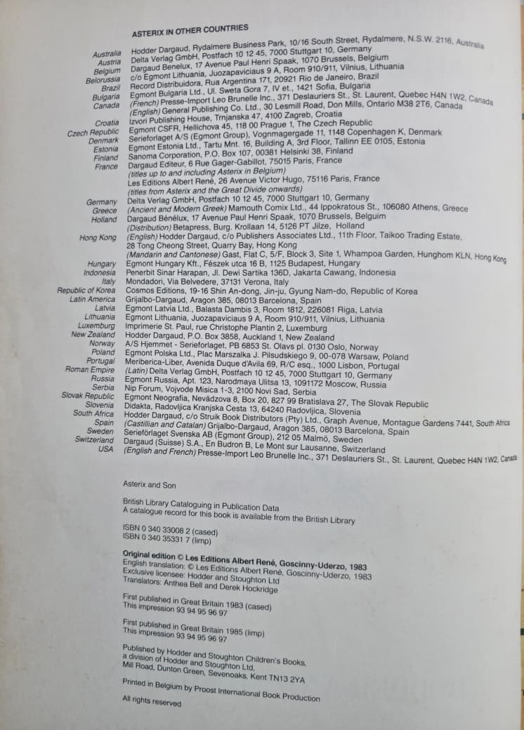 Asterix and Son – Book No. 28 – $8 - Image 3