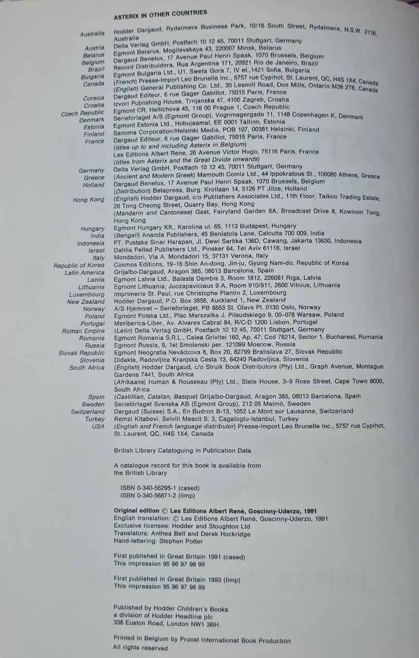 Asterix and the Secret Weapon – Book No. 32 – $8 - Image 3