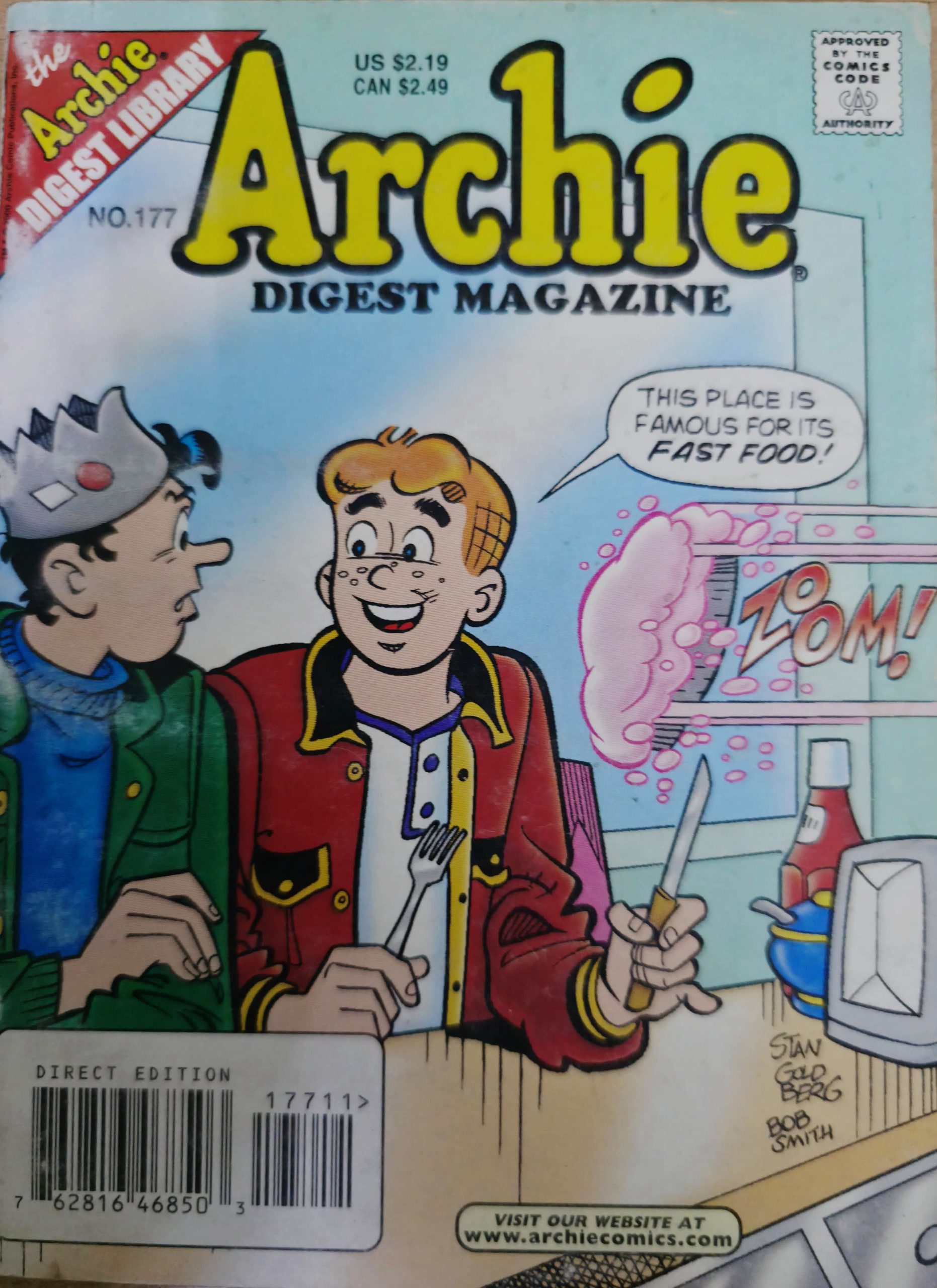 The Archie Digest Library – Archie Digest Magazine (Direct Edition, Set of 3 Issues) – $10 - Image 3