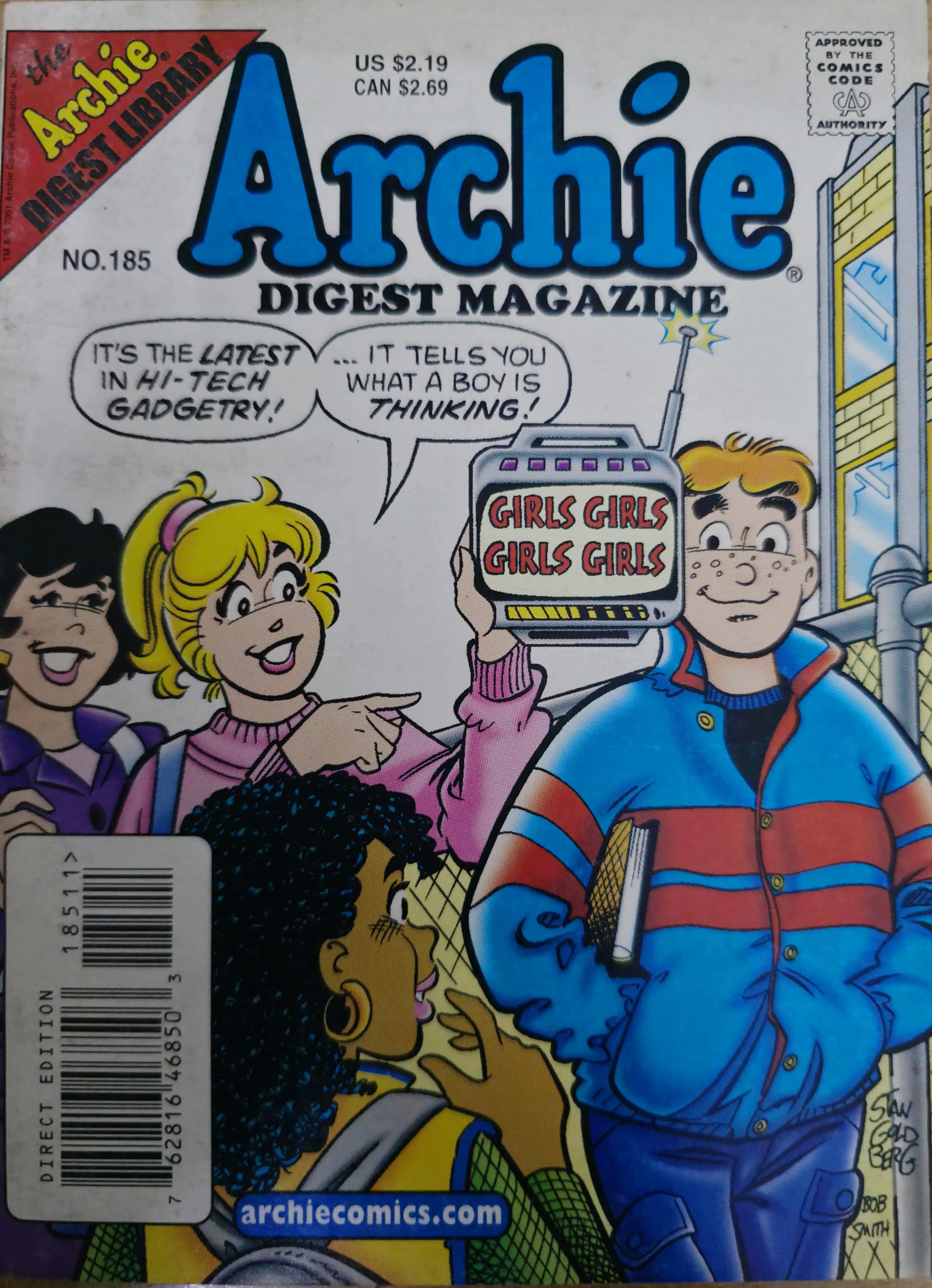 The Archie Digest Library – Archie Digest Magazine (Direct Edition, Set of 3 Issues) – $10 - Image 2