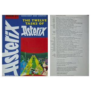 The Twelve Tasks of Asterix – Book No. 21 – $10