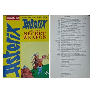 Asterix and the Secret Weapon – Book No. 32 – $8
