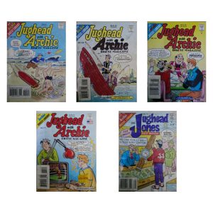 The Archie Digest Library – Jughead with Archie (Set of 5 Comics) – $18