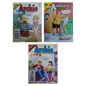 The Archie Digest Library – Archie Digest Magazine (Set of 3 Issues) – $10
