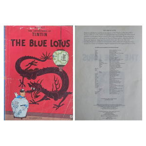 The Adventures of Tintin – The Blue Lotus (Mammoth Edition) – $13