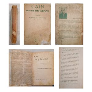Cain: Son of the Serpent – A Midrash by David Max Eichhorn (1957, Vintage Hardcover) – $9