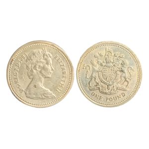 1983 One Pound Coin – Elizabeth II – United Kingdom