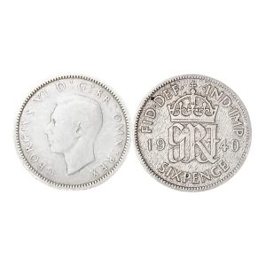 Six Pence Coin – King George VI (1940)