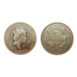 Two Pounds Coin – UK, Queen Elizabeth II – Commemorative 1986