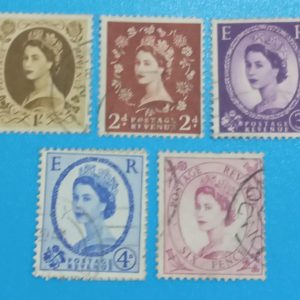 Great Britain Postage Stamps of Queen Elizabeth II – Royal Philately Combo