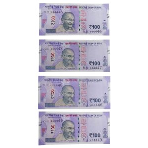₹100 Fancy Number Banknotes – 2020 Issue (UNC Condition)